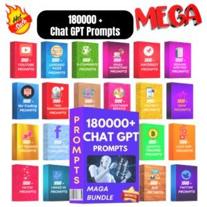 180000+ ChatGPT Prompts Bundle