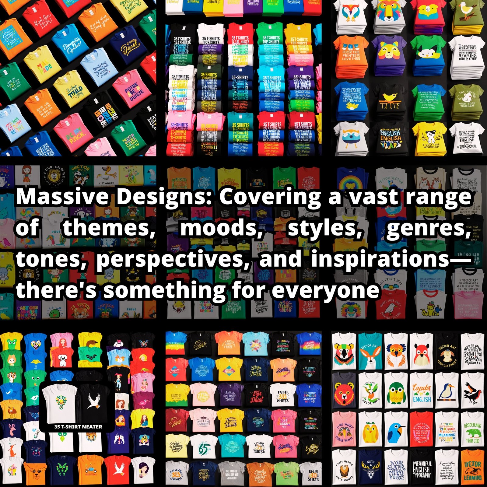 100,000+ T-Shirt Designs: Elevate Your Printing Business Today! - Image 3