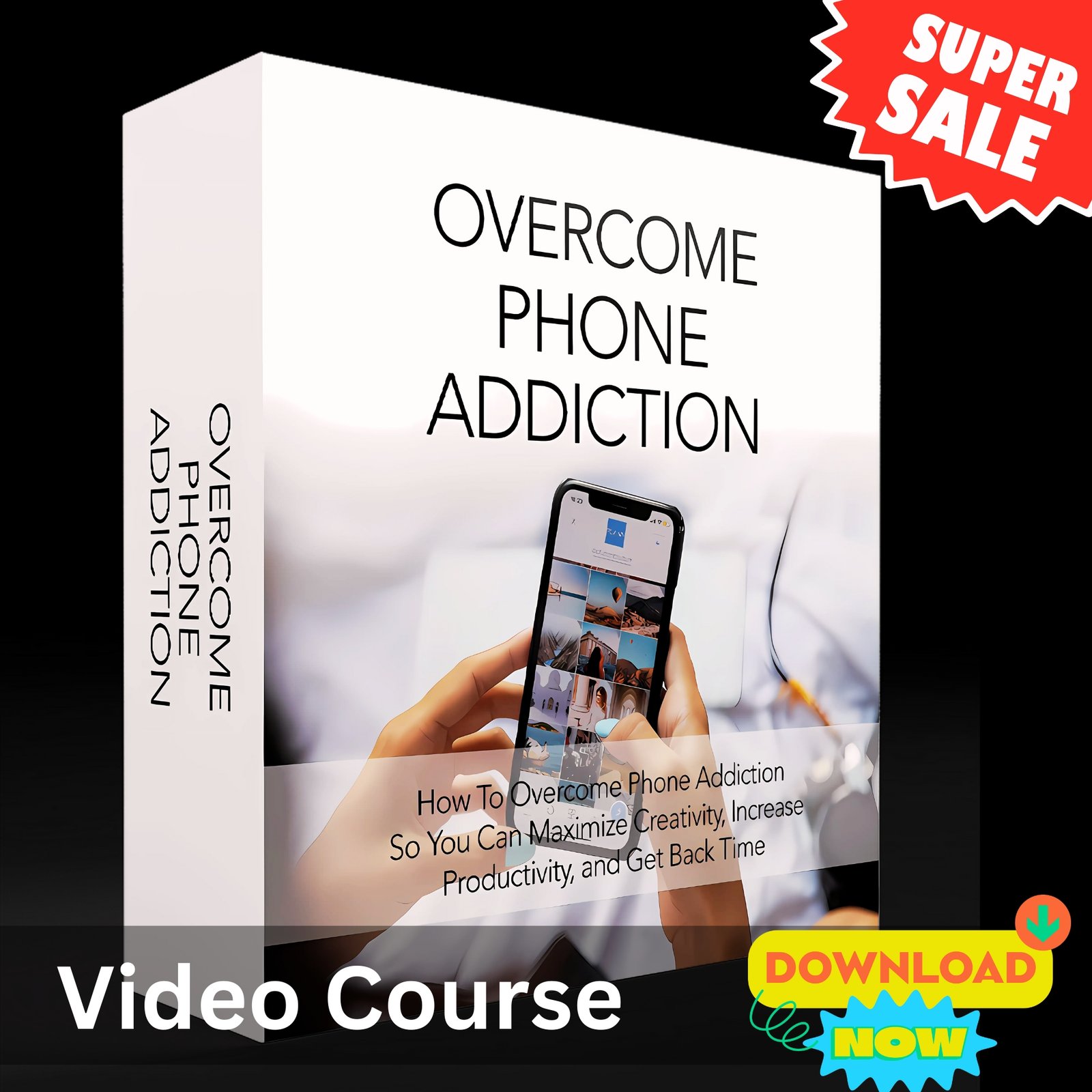Overcome Phone Addiction (Masterclass Video Course)