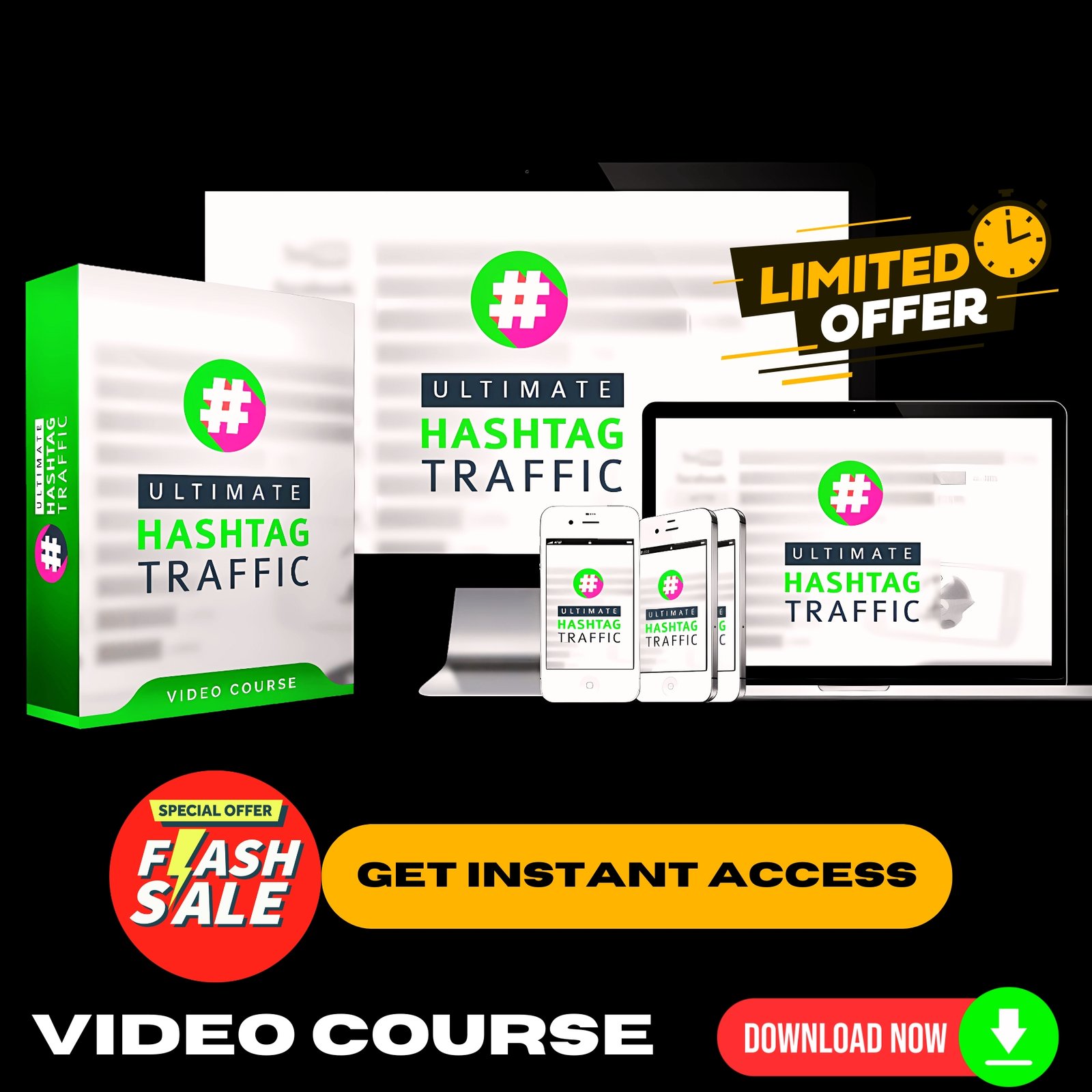 Ultimate HashTag Traffic (Video Training)