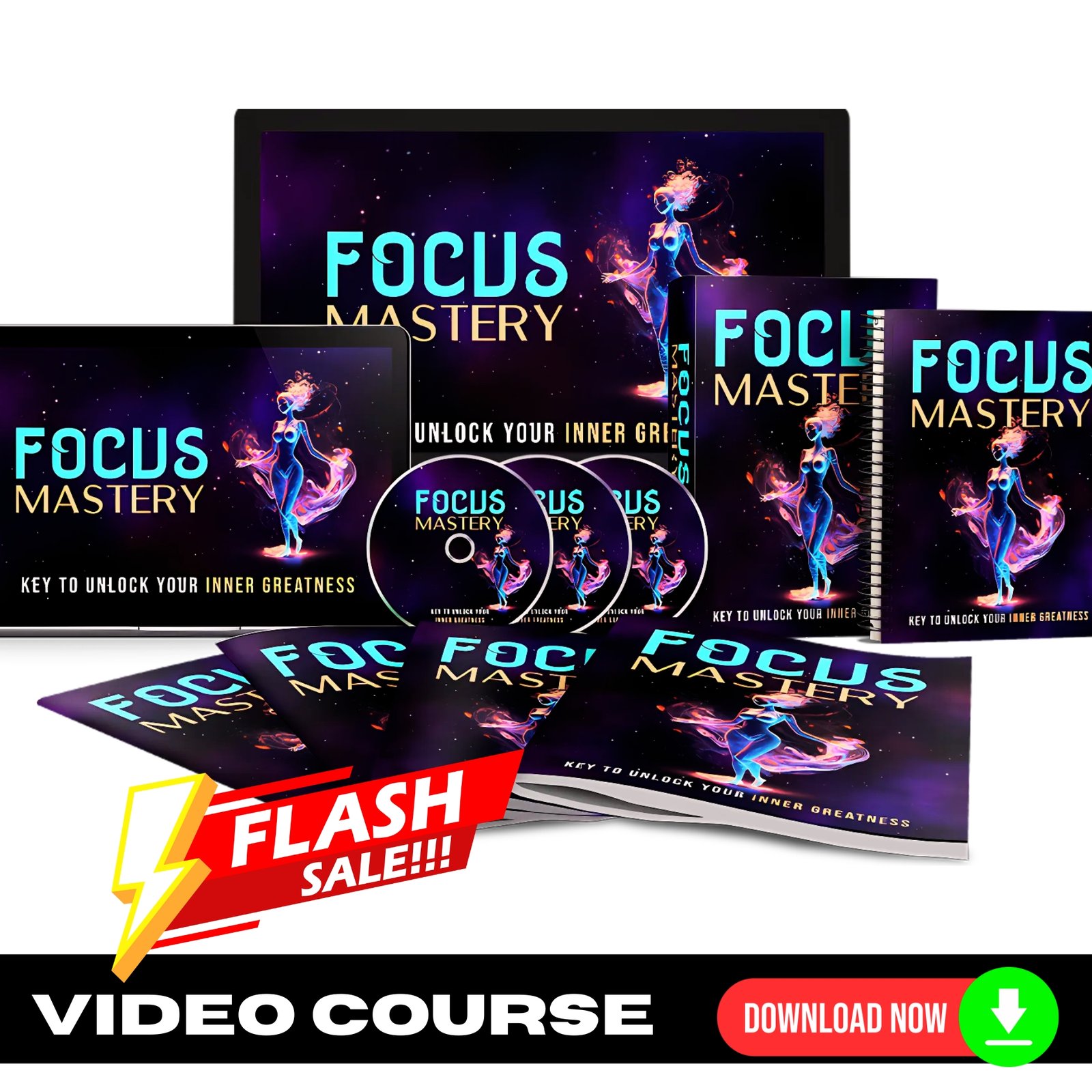 Focus Mastery Upgrade Package (Masterclass Video Course)