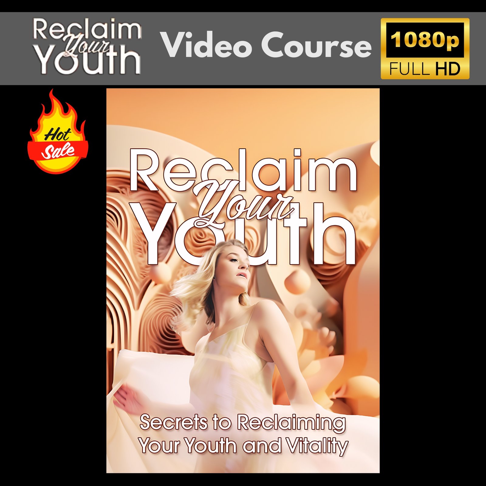 Reclaim Your Youth Upgrade Package (Masterclass Video Course)