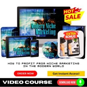 Modern Niche Marketing Upgrade Package (Video Course)
