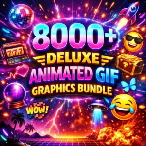 8000+ Deluxe Animated GIF Graphics - Bundle