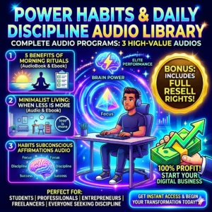 Power Habits & Daily Discipline Audio Library