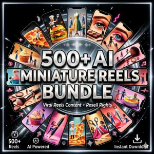 500+ AI Miniature Reels Bundle